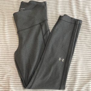 Gray Under Armour Crop Leggings